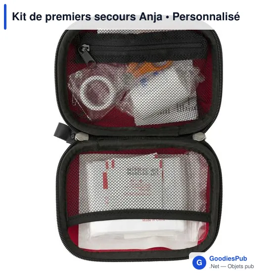 Kit de premiers secours personnalisable avec logo - Anja - Image 2