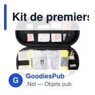 Kit de premiers secours personnalisable avec logo - Hazel - Miniature 2