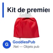 Kit de premiers secours personnalisable avec logo - Juan - Miniature 1