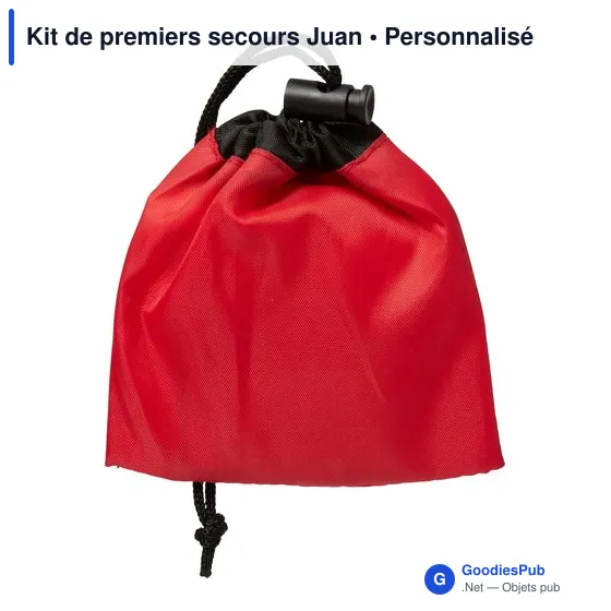 Kit de premiers secours personnalisable avec logo - Juan - Image 1