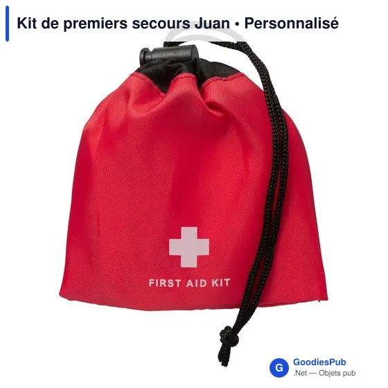 Kit de premiers secours personnalisable avec logo - Juan - Image 2