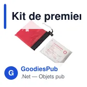 Kit de premiers secours personnalisable avec logo - Juan - Miniature 4