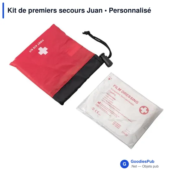 Kit de premiers secours personnalisable avec logo - Juan - Image 4