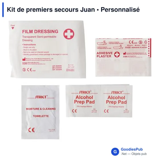Kit de premiers secours personnalisable avec logo - Juan - Image 5