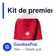 Kit de premiers secours personnalisable avec logo - Juan - Miniature 6