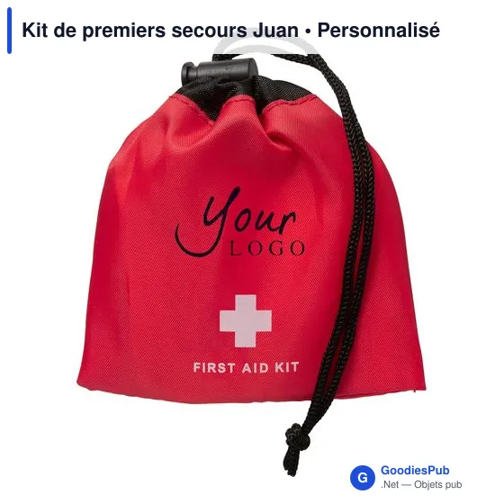 Kit de premiers secours personnalisable avec logo - Juan - Image 6
