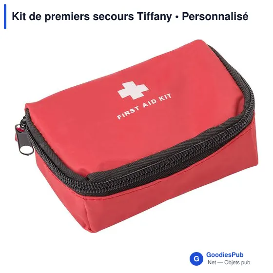 Kit de premiers secours personnalisable avec logo - Tiffany - Image 2