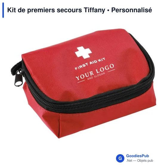 Kit de premiers secours personnalisable avec logo - Tiffany - Image 5