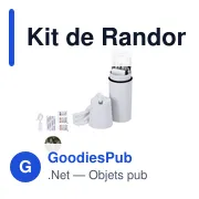 Kit de randonnée personnalisable avec logo - Gemmel - Miniature 1
