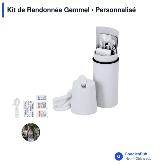 Kit de randonnée personnalisable avec logo - Gemmel - Image 1