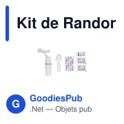 Kit de randonnée personnalisable avec logo - Gemmel - Miniature 2