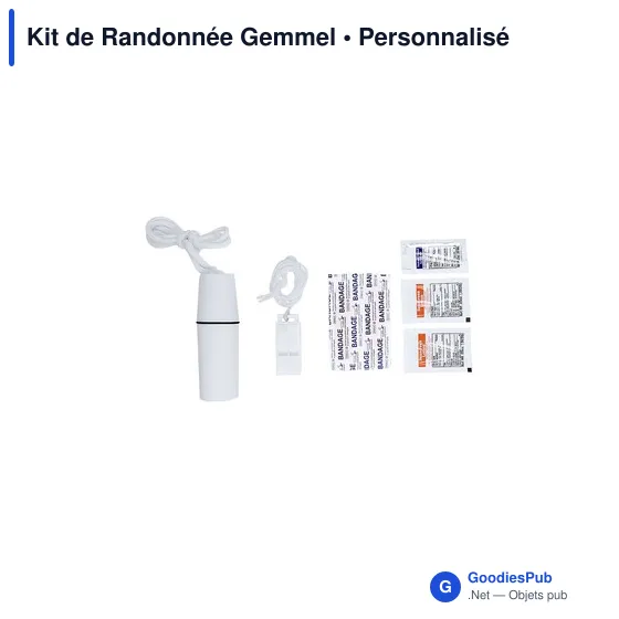 Kit de randonnée personnalisable avec logo - Gemmel - Image 2