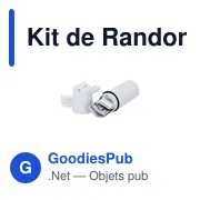 Kit de randonnée personnalisable avec logo - Gemmel - Miniature 4