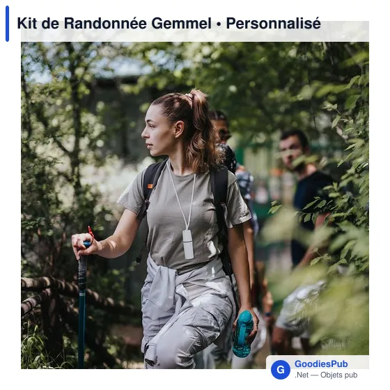 Kit de randonnée personnalisable avec logo - Gemmel - Image 6