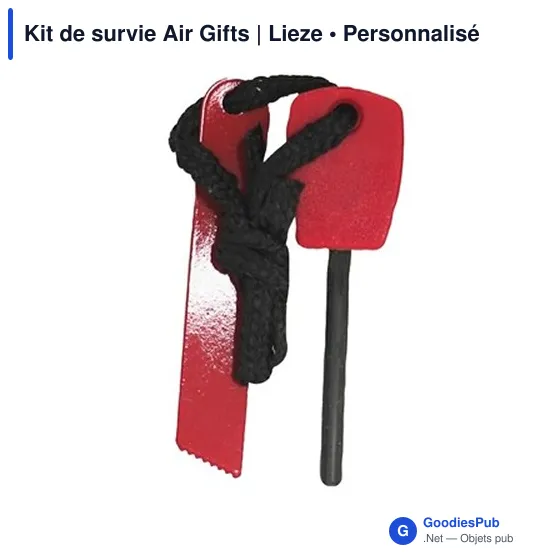 Kit de survie personnalisable Air Gifts avec logo - Image 12