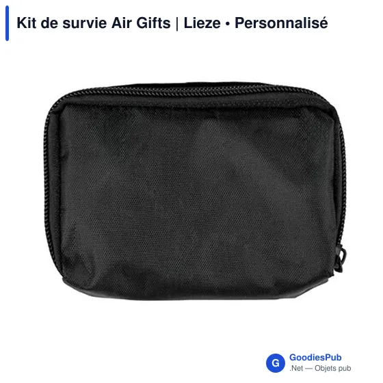 Kit de survie personnalisable Air Gifts avec logo - Image 3