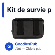 Kit de survie personnalisable Air Gifts avec logo - Miniature 4