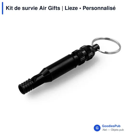 Kit de survie personnalisable Air Gifts avec logo - Image 6