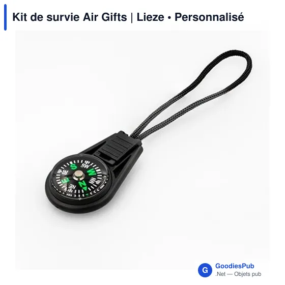 Kit de survie personnalisable Air Gifts avec logo - Image 8