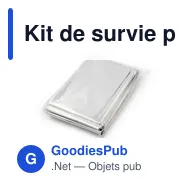 Kit de survie personnalisable Air Gifts avec logo - Miniature 10