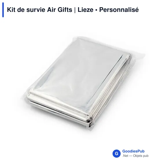 Kit de survie personnalisable Air Gifts avec logo - Image 10