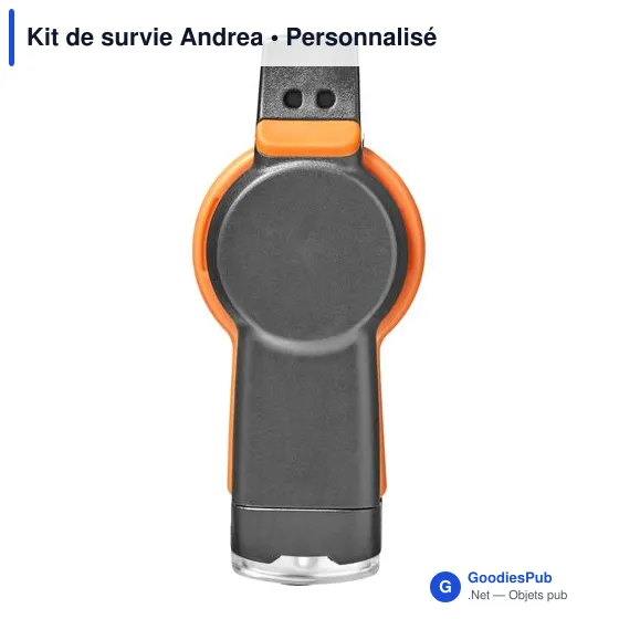 Kit de survie personnalisable Andrea avec logo - Image 2