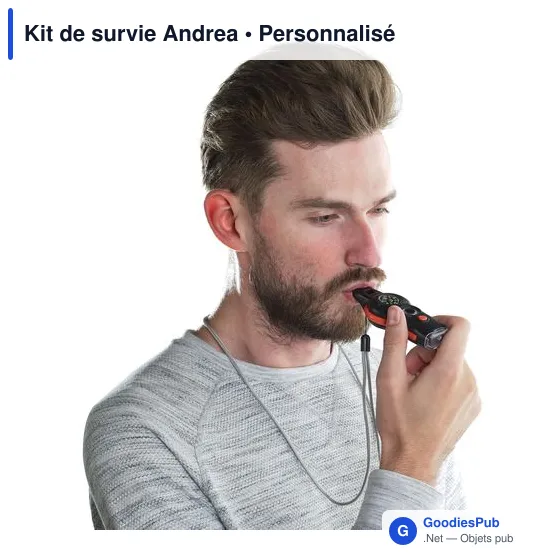Kit de survie personnalisable Andrea avec logo - Image 5