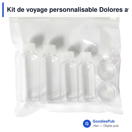 Kit de voyage personnalisable Dolores avec logo