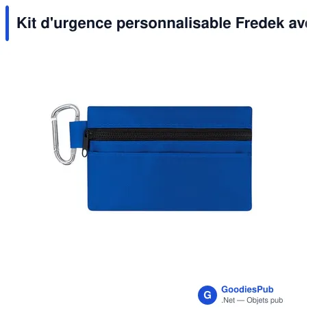 Kit d'urgence personnalisable Fredek avec logo