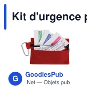 Kit d'urgence personnalisable Fredek avec logo - Miniature 5