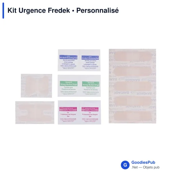 Kit d'urgence personnalisable Fredek avec logo - Image 6