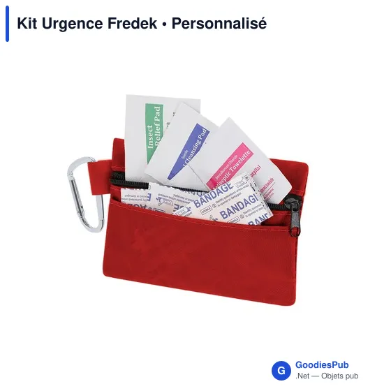 Kit d'urgence personnalisable Fredek avec logo - Image 10