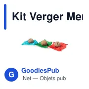 Kit Verger Mendrax - Miniature 5