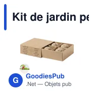 Kit de jardin personnalisable avec logo - Kit Verger Tomarux - Miniature 1