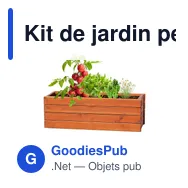 Kit de jardin personnalisable avec logo - Kit Verger Tomarux - Miniature 4