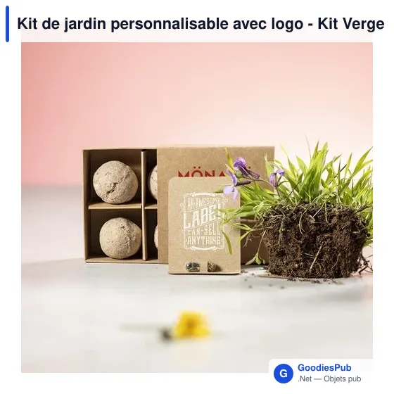 Kit de jardin personnalisable avec logo - Kit Verger Tomarux - Image 7