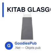 KITAB GLASGOW Tablier coton - Miniature 2