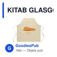 KITAB GLASGOW Tablier coton - Miniature 12