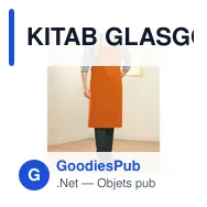 KITAB GLASGOW Tablier coton - Miniature 9