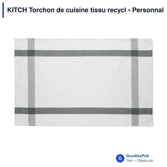 KITCH Torchon de cuisine tissu recycl - Image 2