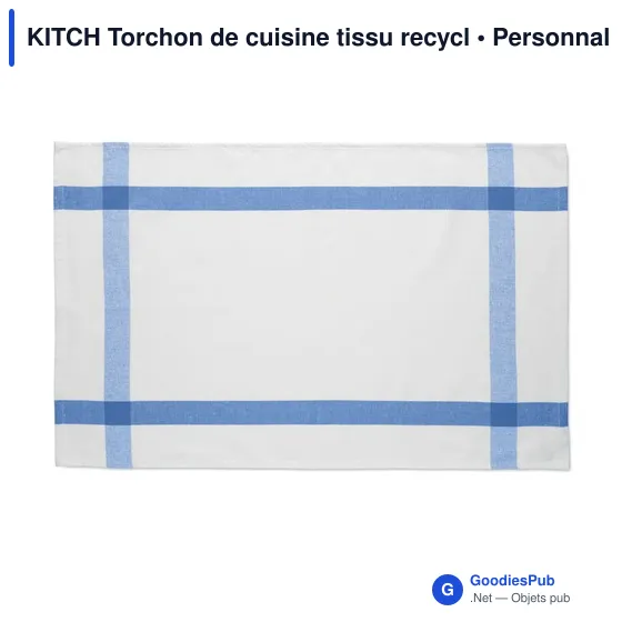 KITCH Torchon de cuisine tissu recycl - Image 5
