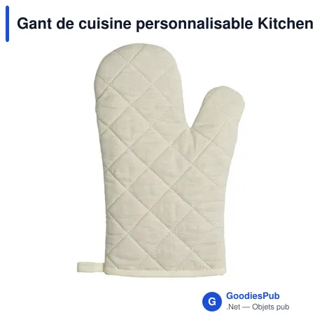 Gant de cuisine personnalisable KitchenGlove avec logo