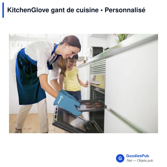 Gant de cuisine personnalisable KitchenGlove avec logo - Image 6