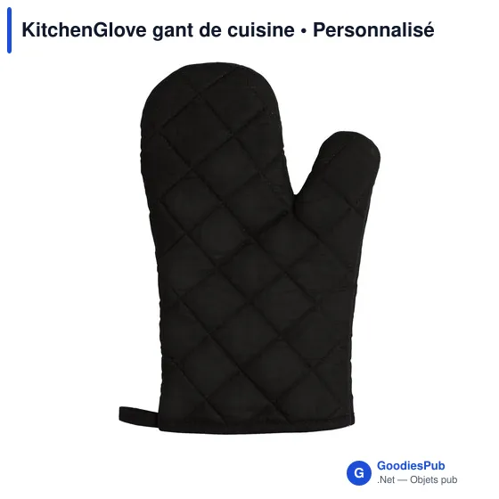 Gant de cuisine personnalisable KitchenGlove avec logo - Image 8