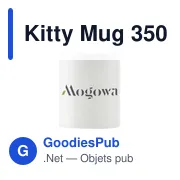 Mug en céramique personnalisable 350 ml avec logo - Kitty Mug - Miniature 2
