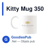 Mug en céramique personnalisable 350 ml avec logo - Kitty Mug - Miniature 7