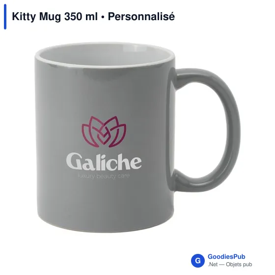 Mug en céramique personnalisable Kitty Mug 350 ml avec logo - Image 12