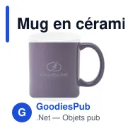 Mug en céramique personnalisable Kitty Mug 350 ml avec logo - Miniature 3