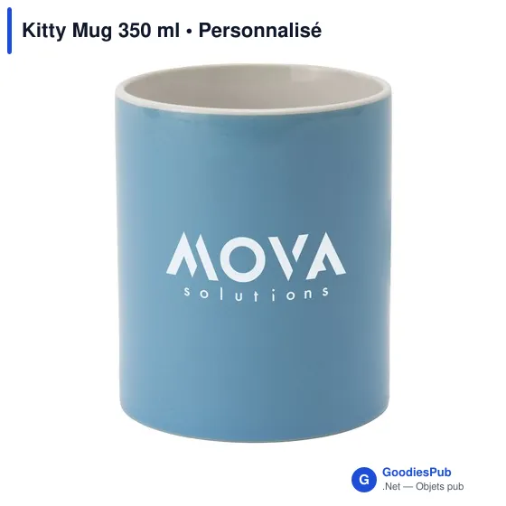 Mug en céramique personnalisable Kitty Mug 350 ml avec logo - Image 5