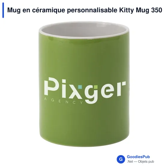 Mug en céramique personnalisable Kitty Mug 350 ml avec logo - Image 8